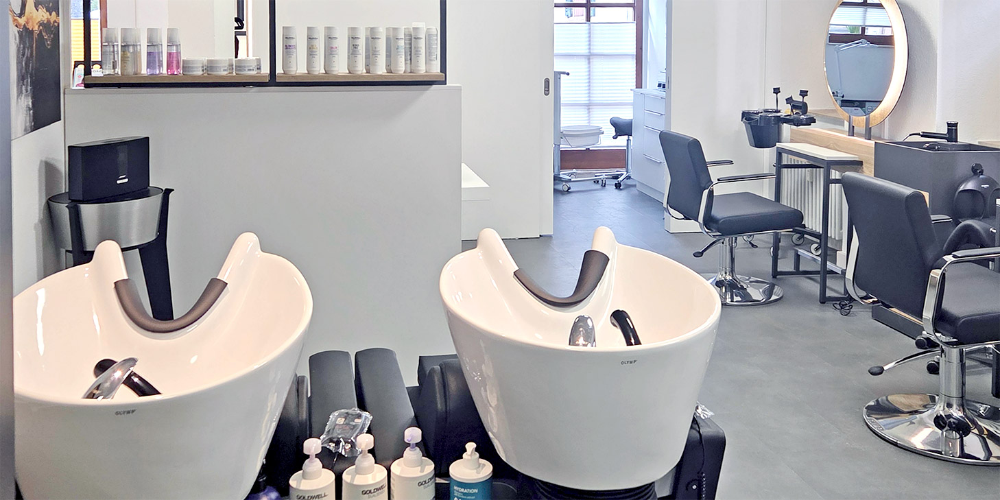 Waschtische im Haarstudio Ferreri